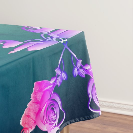 16th Anniversary Wax, Statice Flower  Tafelkleed (Voorbeeld)