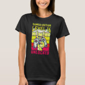 16th Birthday Video Gamer Edition Level 16 Unlocke T-shirt (Voorkant)