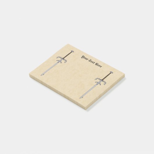16th Century Bearing/Processional Sword Post-it® Notes (Schuin)
