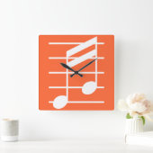 16th note 4 vierkante klok (Huis)