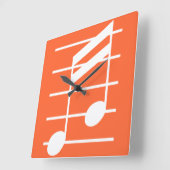 16th note 4 vierkante klok (Hoek)