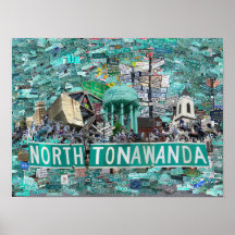 16x12 Poster, Straten van North Tonawanda NY