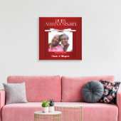 16x16 Ruby 60e Jubileum Foto naam Canvas Afdruk (Insitu (Woonkamer))