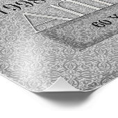 16x20 60e diamantsernaire collage foto afdruk (Hoek)