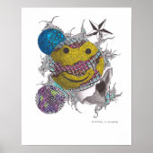 16X20 AFDRUKKING VAN "HAPPY 1" POSTER (Voorkant)