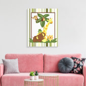 16x20 Canvas Art kinderkamer Print Oerwoud Baby's (Insitu (Woonkamer))