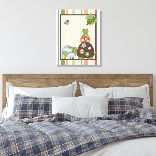 16x20 Canvas Kunst Kwekerij Print Laguna Beach Sch (Insitu (Slaapkamer))