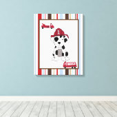 16x20 Canvas Kunst Kwekerij Print Nojo Brandmotor (Insitu (Houten vloer))