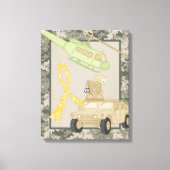16x20 Canvas Kunstkwekerij Print ARMY ACU Camoflau (Voorkant)