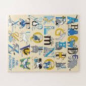 16x20 Dierlijk alfabet Puzzle voor kleurenblinde K Legpuzzel (Horizontaal)