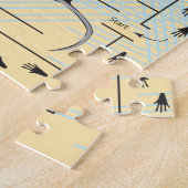 16x20 doolhof puzzel voor kleurenblind Kinder Legpuzzel (Zijkant)