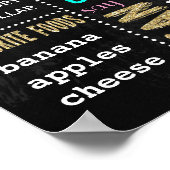 16x20-inch Birthday-bord op maat Poster (Hoek)