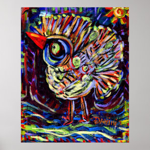 16x20-inch Hand Turkije poster! Poster