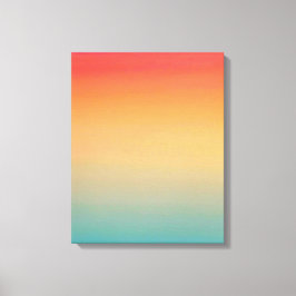 16x20 inch Modern Rainbow Sky Red Yellow Blue Canvas Afdruk