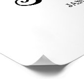 16x20-inch Sweet Little Pear Welcome Baby shower Poster (Hoek)