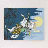 16x20 jousting Knight Puzzle voor kleurenblinden Legpuzzel (Horizontaal)