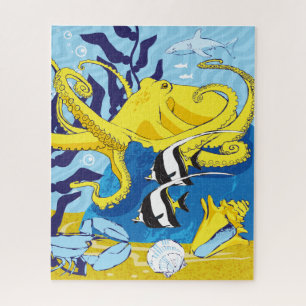 16x20 Ocean Puzzle for Colorblind People Legpuzzel