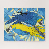 16x20 Parrot Puzzle for Colorblind People Legpuzzel (Horizontaal)
