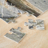 16x20 Puzzle of grizzly beer cub Legpuzzel (Zijkant)