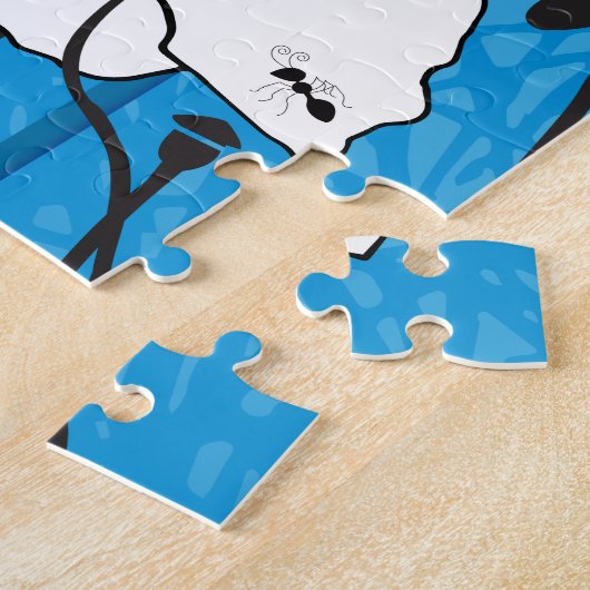 16x20 Spring Garden Puzzel voor kleurblinden Legpuzzel (Zijkant)