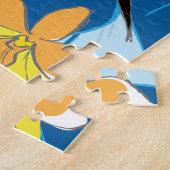 16x20 Toucans Puzzle for Colorblind People Legpuzzel (Zijkant)