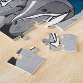 16x20 Vist Puzzle voor kleurenblinden Legpuzzel (Zijkant)