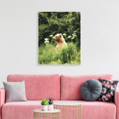 16x20 Wrapped Canvas (glanzend) met grizzly beer (Insitu (Woonkamer))