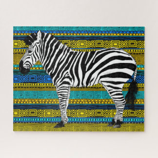 16x20 Zebra Puzzel voor Colorblind People Legpuzzel
