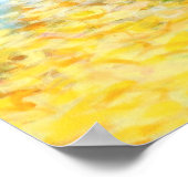 16x24 Triptych Deel 2 Abstracte schilderkunst afdr Poster (Hoek)