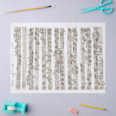 1700 Muziek Vermogenssamenstelling Handgeschreven  Tissuepapier (Craft)