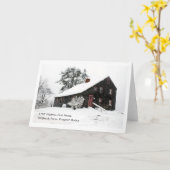 1700 Saltbox Notecard Kaart (Gele Bloem)