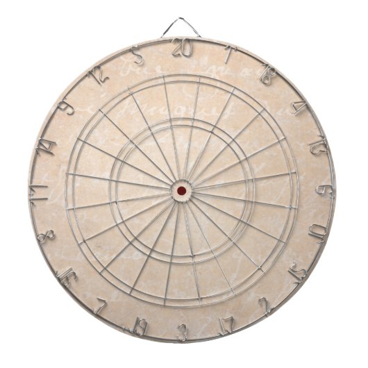 1700s  Franse Spatie van het Manuscript Dartbord (Voorkant)