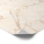 1700s  Franstalig verouderingspapier voor Retro Sc Poster (Hoek)