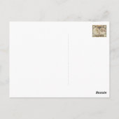 1702 Een nieuwe wereldkaart Briefkaart (Achterkant)