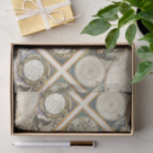 1702 Een nieuwe wereldkaart Tissuepapier (Geschenk)