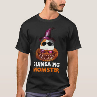 170 Guinea Pig Momster Pompoen Monster Funny Hallo T-shirt