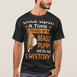 170 One Upon a Time Beagle Puppy T-shirt