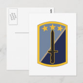 170e Infanteriebrigade-team Briefkaart (Voorkant / Achterkant)