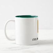 170e Infanteriebrigade Tweekleurige Koffiemok (Links)