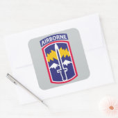 171e Infanteriebrigade - Luchtvaart Vierkante Sticker (Envelop)