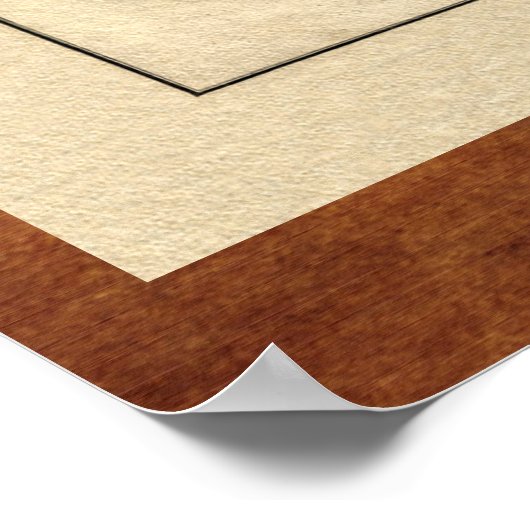 "1720 Guillaume DeLisle" Olde Worlde Map Poster (Hoek)