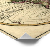 "1720 Guillaume deLisle" Olde Worlde Map Poster (Hoek)