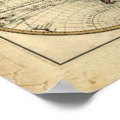 "1720 Guillaume DeLisle" Olde Worlde Map Poster (Hoek)