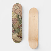 1721 Kaart van Europa Skateboard (Voorkant)