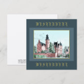 1729 A. de Haen Dutch Kasteel WESTERVELT (Voorkant / Achterkant)