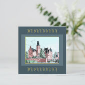 1729 A. de Haen Dutch Kasteel WESTERVELT (Staand voorkant)