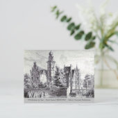 1729 A. de Haen Dutch Kasteel WESTERVELT Briefkaar Briefkaart (Staand voorkant)