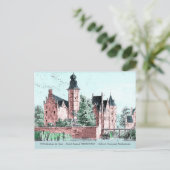 1729 A. de Haen Dutch Kasteel WESTERVELT Briefkaar Briefkaart (Staand voorkant)