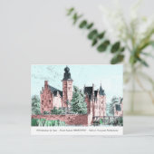 1729 A. de Haen Dutch Kasteel WESTERVELT Postcard Briefkaart (Staand voorkant)