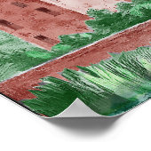 1729 A. de Haen Dutch Kasteel WESTERVELT Poster (Hoek)